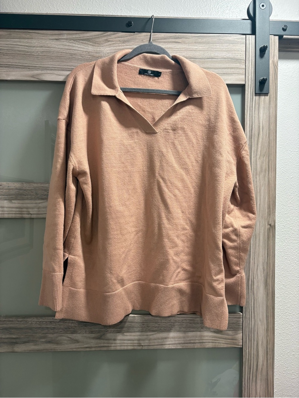 Women’s Knit Sweater in Light Brown